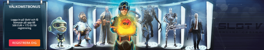 SlotV Casino bonus omsättningskrav, regler, bonuskod & insättning!