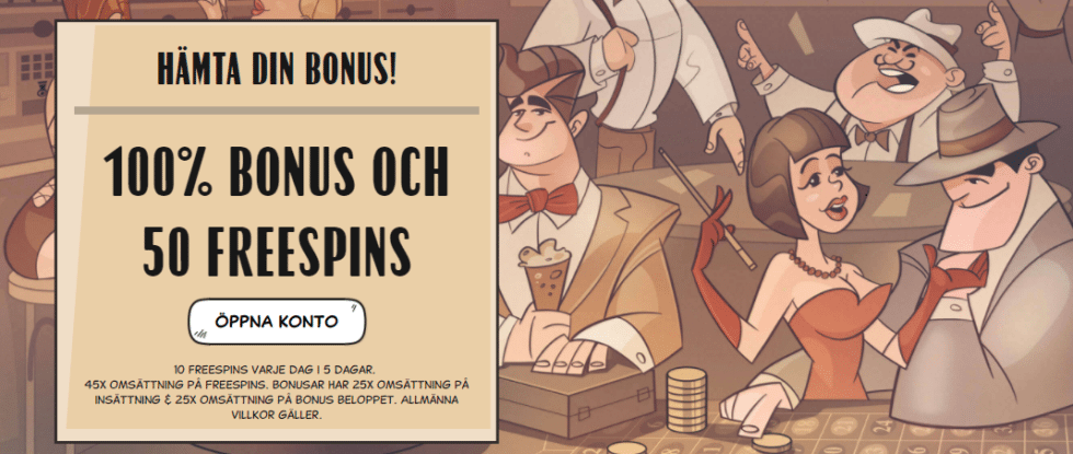 Hämta din 100% bonus i Joreels Casino