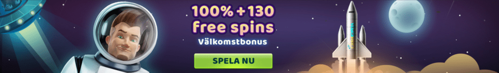 Cashiopeia Casino välkomstbonus med 130 free spins