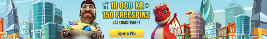 Luckland Casino välkomstbonus upp till 10 000 kr