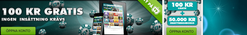 Få 100 kronor gratis vid registrering på Slotboss Casino 