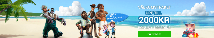 Barbados Casino bonus omsättningskrav