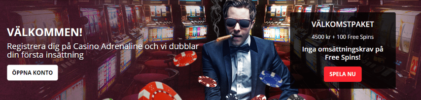 Casino Adrenaline bonus omsättningskrav, regler, bonuskod & insättning! Casino Adrenaline bonus omsättningskrav, regler, bonuskod & insättning!
