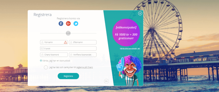 Chanz Casino bonus omsättningskrav Chanz Casino bonus omsättningskrav
