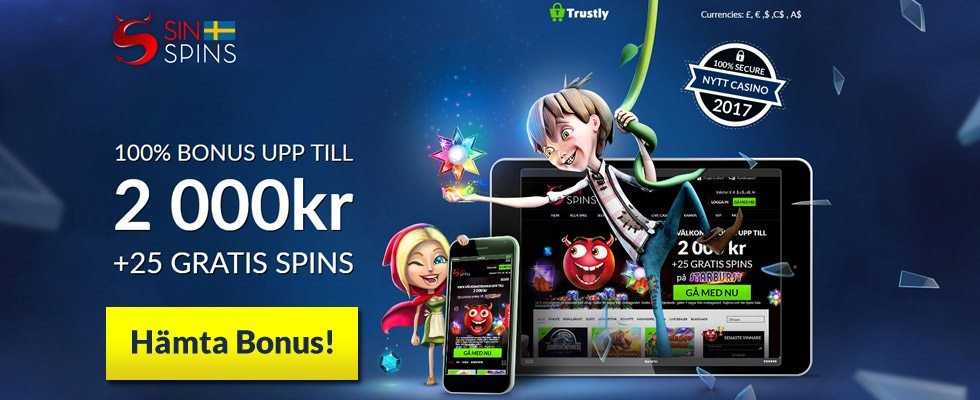 Sin Spins Casino bonus Sin Spins Casino bonus