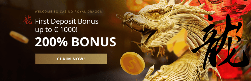 Casino Royal Dragon bonus 200% upp till 10000kr