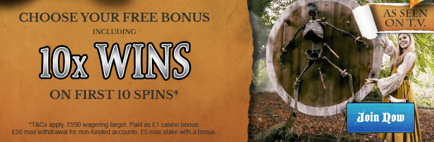 Castle Jackpot Casino 50 kr gratis