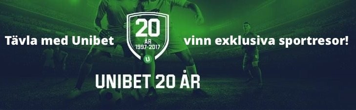 Unibet sportresor - vinn exklusiv fotbollsresa, ishockeyresa & tennisresa