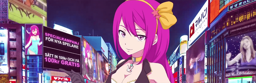 LuckyNiki Casino välkomstbonus sätt in 100 kr och spela med 200 kr