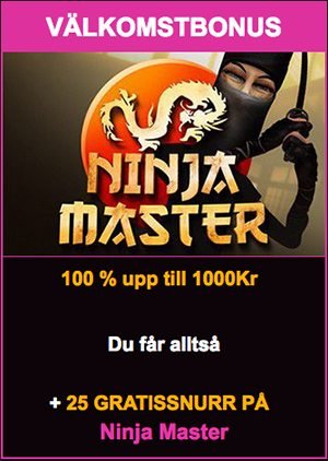LuckyNiki Casino välkomstbonus 100% och 25 gratissnurr