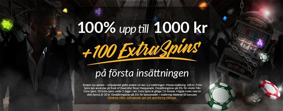 Shadowbet casino free spins - hämta 100 free spins vid första insättning