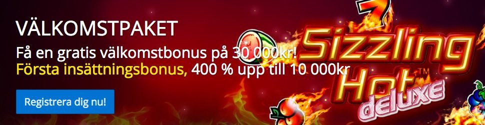 77Jackpot Casino 400% upp till 10 000 kr på första insättningen