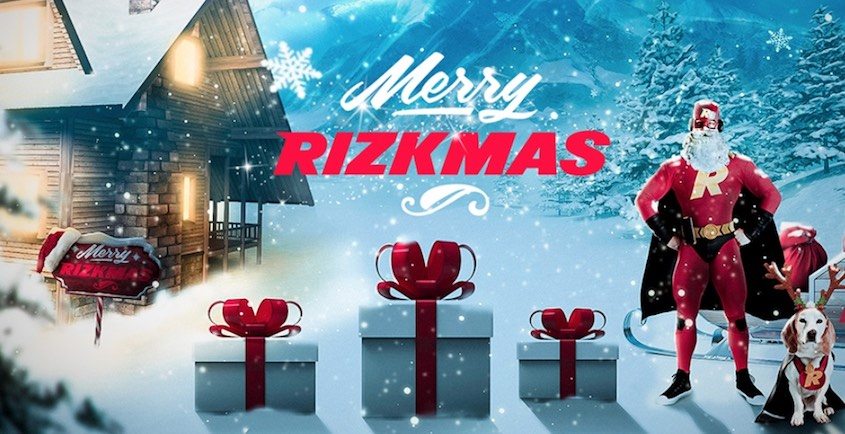 Rizk casino julkampanjer Rizkmas 2018 - fira jul med Captain Rizk!