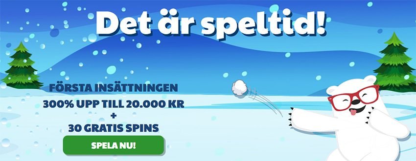 Första insättningen ger dig 300% bonus upp till 20 000 kr hos Ridika Casino