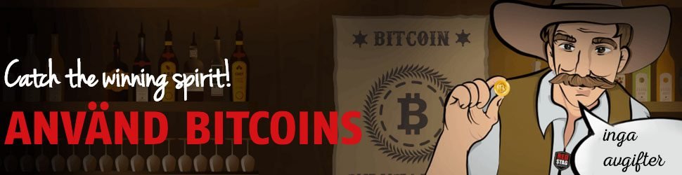 Hos Red Stag casino använd bitcoins