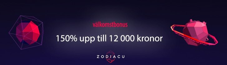  Zodiacu casino välkomstbonus