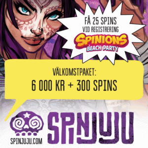 SpinJuju casino gratis free spins - 25 free spins utan insättningskrav 