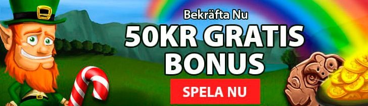SLot Fruity casino ger dig 50 kronor gratis bonus utan insättning