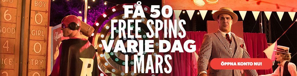 Rizk casino påskkampanj - 50 free spins varje dag i mars 1000 freespins inför påsk!