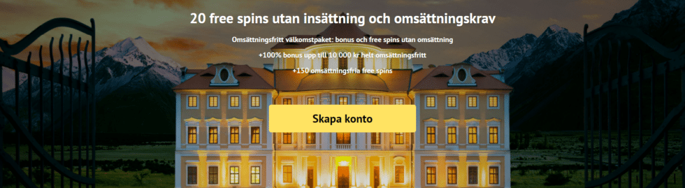 ViggoSlots Casino med välkomstbonus utan insättning