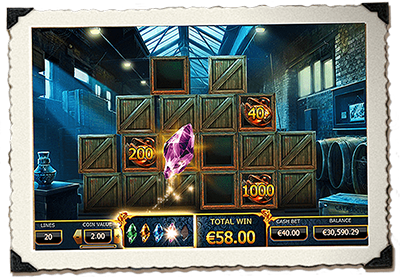 Holmes and the stolen stones slots bonusspel