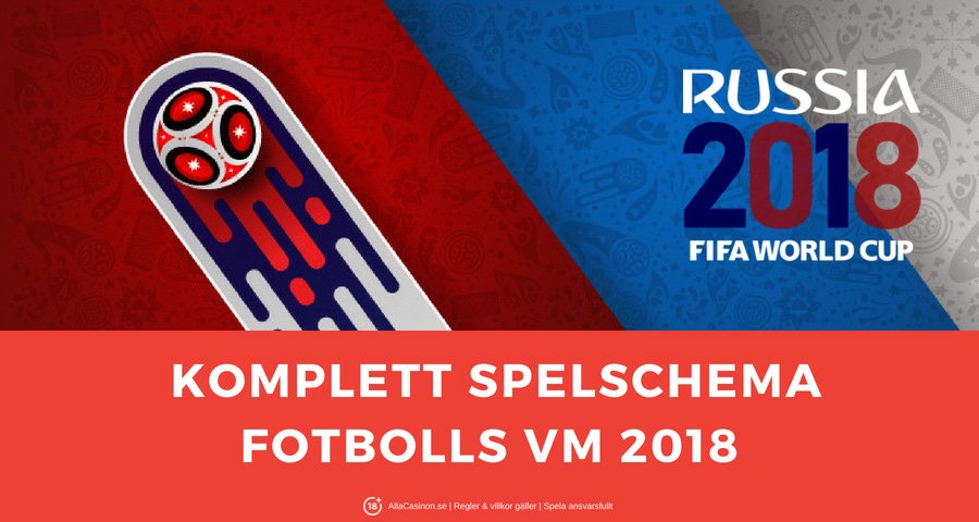 Spelschema Fotbolls VM 2022: Spelschema VM I Fotboll 2022!