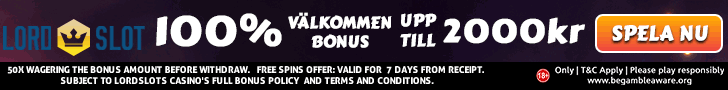 Lord Slot casino free spins Lord Slot casino free spins - 5 snurr utan insättning och 25 vid första insättning