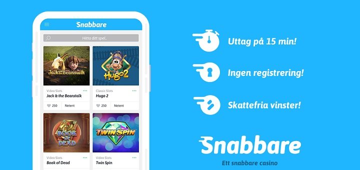 Live odds på Snabbare Casino