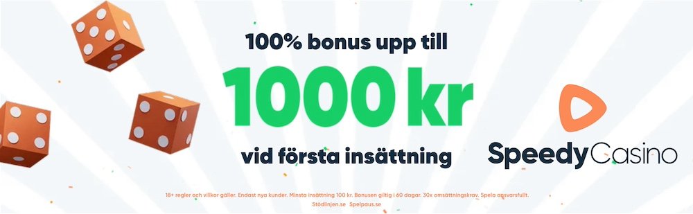 Speedy casino uttag tack vare BankID och Trustly så kan man göra snabba uttag enklare och smidigare än vanligt!