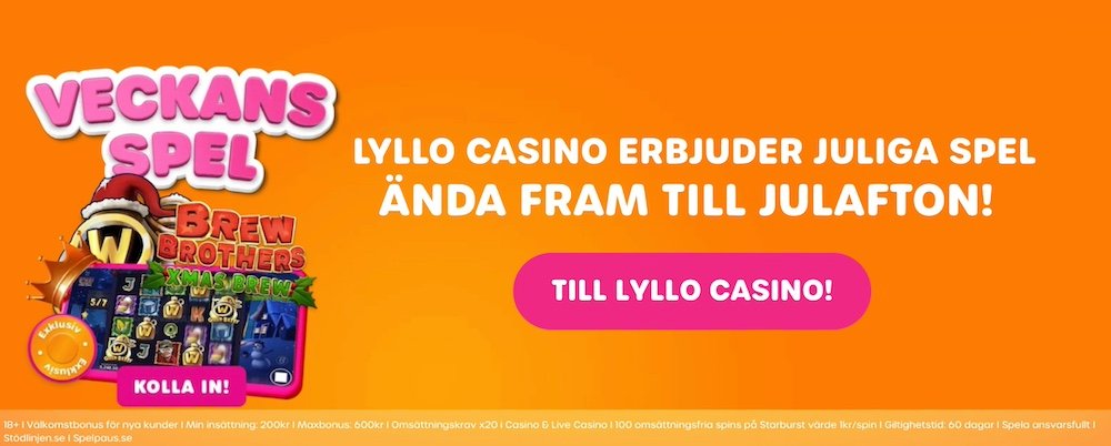 Lyllo casino julkalender