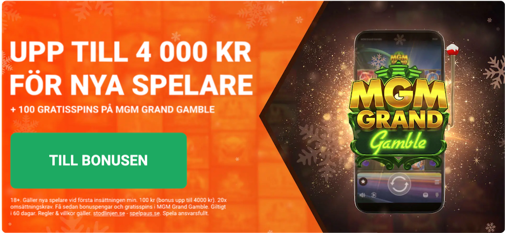 Casino bonusar hos svenska nätcasinon
