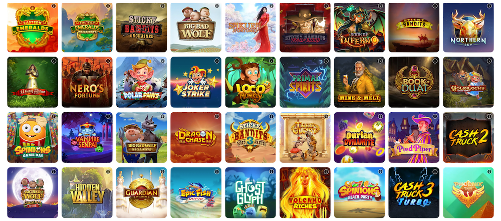 Quickspin casino spel
